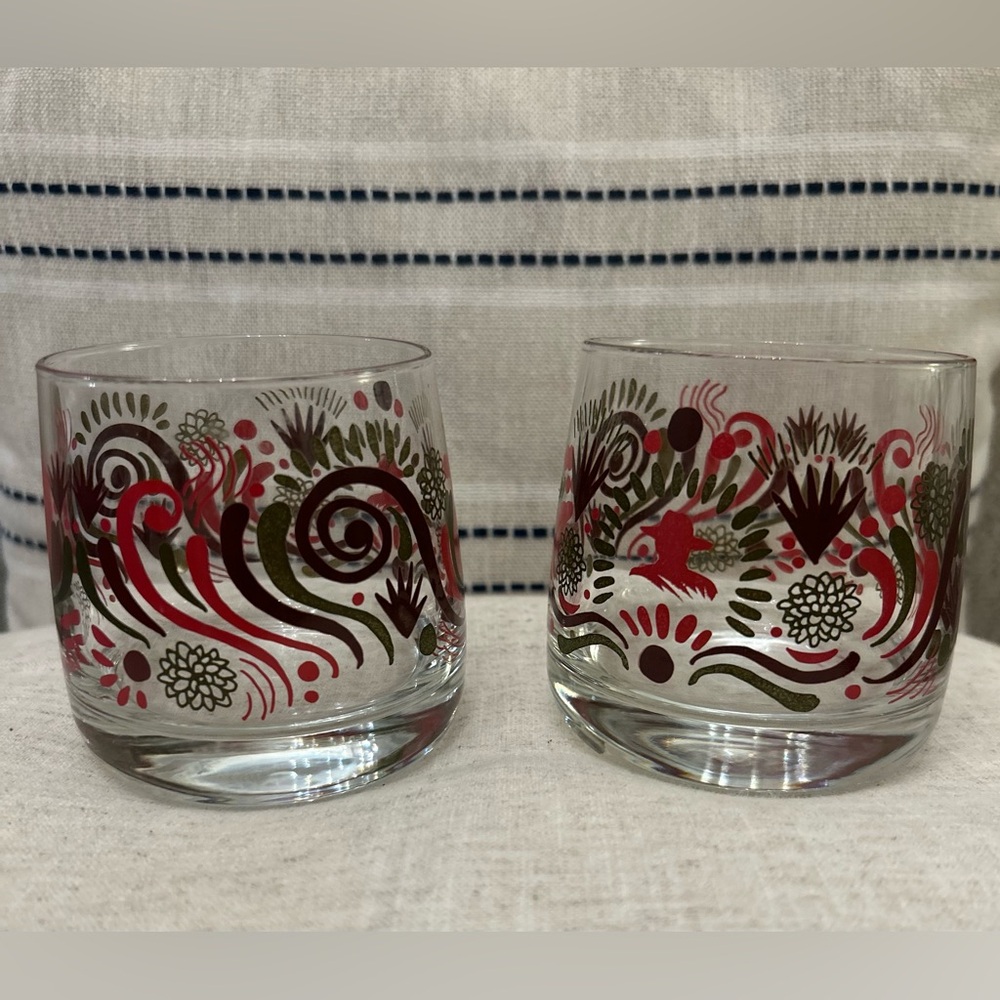 Don Julio Artist Collection Lowball Cocktail Glasses  By Claudio Limon (2)